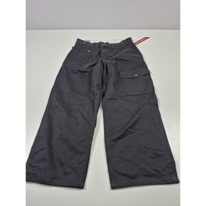 Alpha Industries Pants Mens 33x26 Gray Cargo Utility Regular Fit Straight Leg